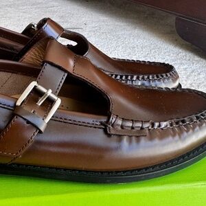 G.H. Bass Weejuns Moc Toe Mary Jane Shoes Loafers 9.5